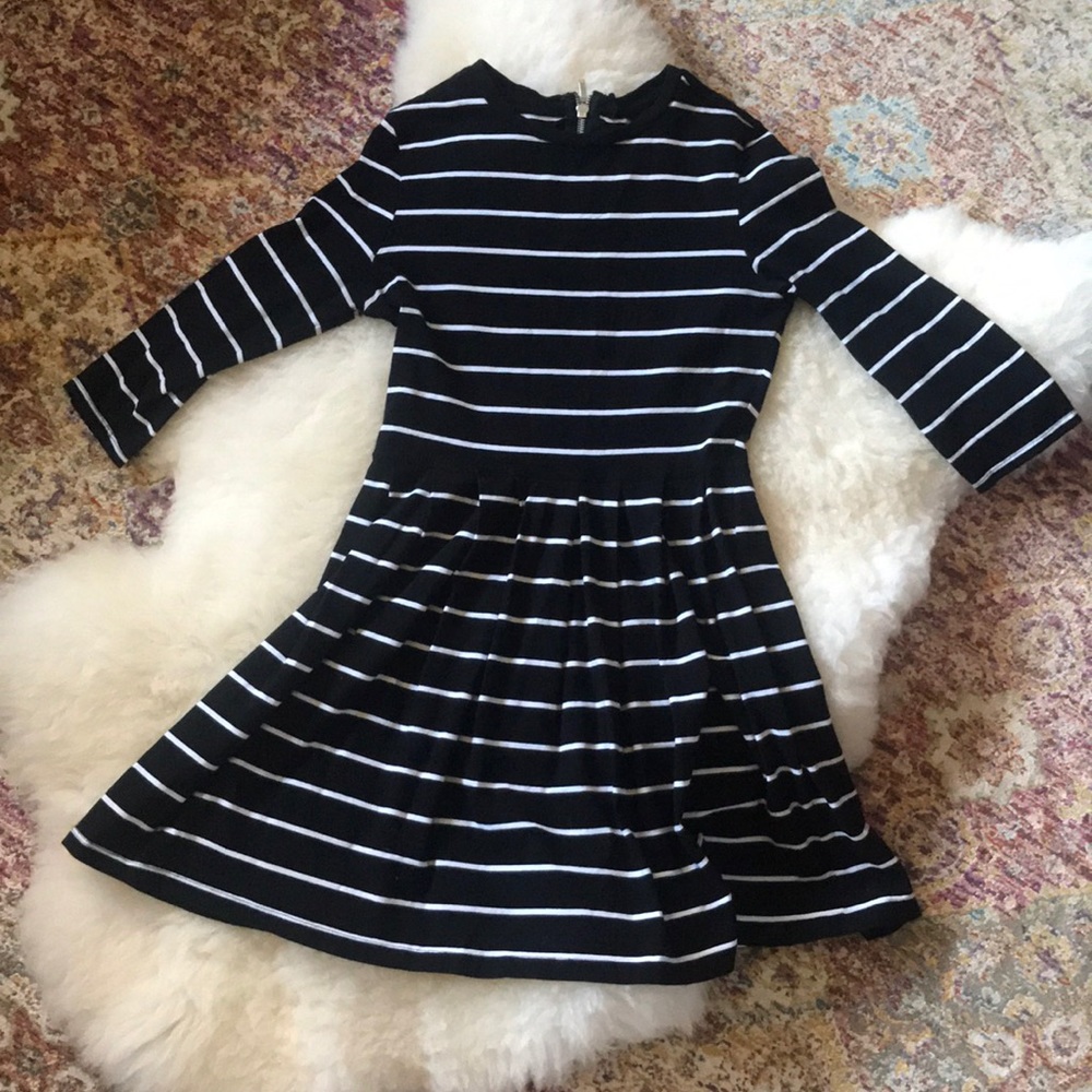 black and white striped dress forever 21
